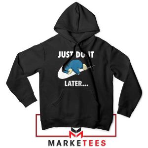 Sleepy Giant Poke-rest Nike Just Do It Black Hoodie