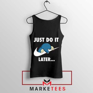 Sleepy Giant Poke-rest Nike Just Do It Black Tank Top