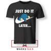 Sleepy Giant Poke-rest Nike Just Do It Black Tshirt