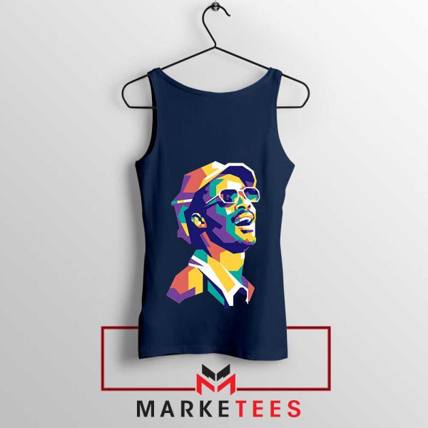 Songs in the Key of Life Navy Tank Top