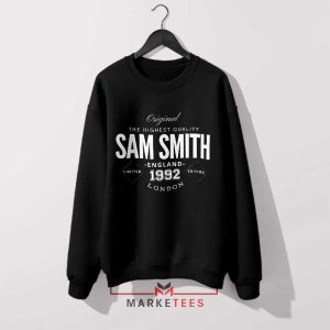 Stay With Me 1992 Sam Smith Black Sweatshirt