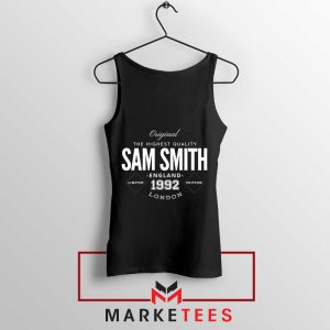 Stay With Me 1992 Sam Smith Black Tank Top