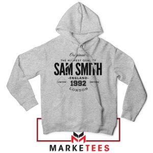 Stay With Me 1992 Sam Smith Grey Hoodie