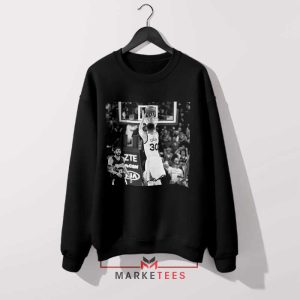 Steph's Shot The Curry Effect Black Sweatshirt