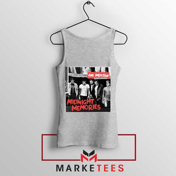 Story of My Life Midnight Memories Tour Grey Tank Top