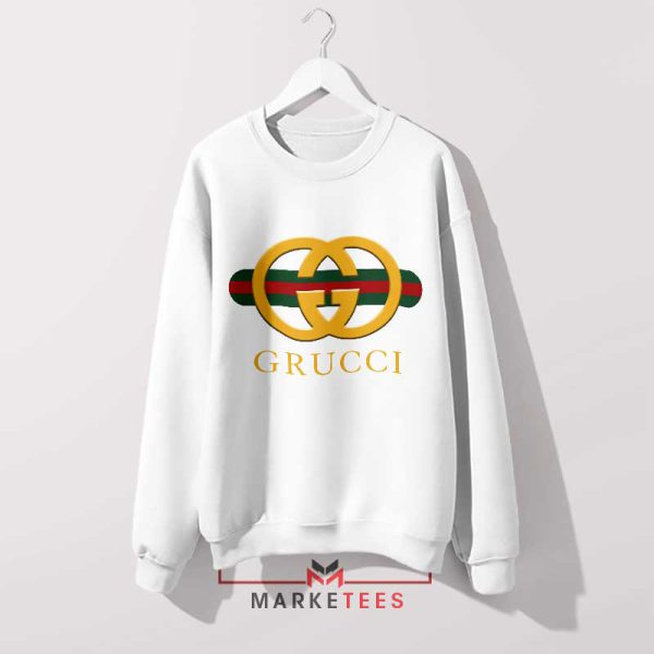 Supervillain Despicable Me Grucci White Sweatshirt