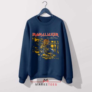 Surviving the Clickers Iron Maiden Navy Sweatshirt