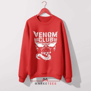 Symbiotic Entity Powerful Venom Red Sweatshirt