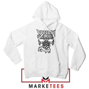 Symbiotic Entity Powerful Venom White Hoodie