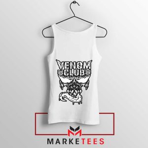 Symbiotic Entity Powerful Venom White Tank Top