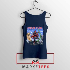 The Amazing Maiden The Trooper Navy Tank Top