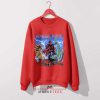 The Amazing Maiden The Trooper Red Sweatshirt