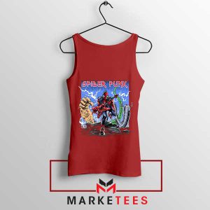 The Amazing Maiden The Trooper Red Tank Top