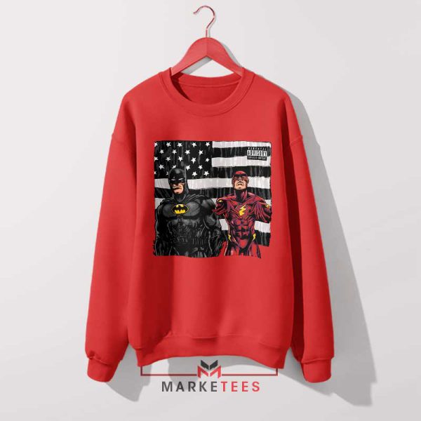 The Dark Speed Outkast Crusader Red Sweatshirt