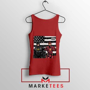 The Dark Speed Outkast Crusader Red Tank Top