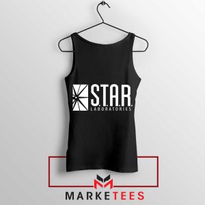 The Flash Movie 2023 Star Labs Black Tank Top