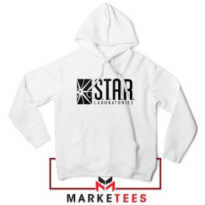 The Flash Movie 2023 Star Labs White Hoodie