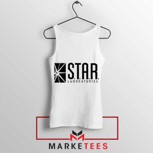 The Flash Movie 2023 Star Labs White Tank Top