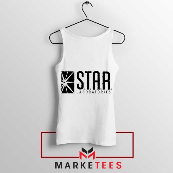 The Flash Movie 2023 Star Labs White Tank Top