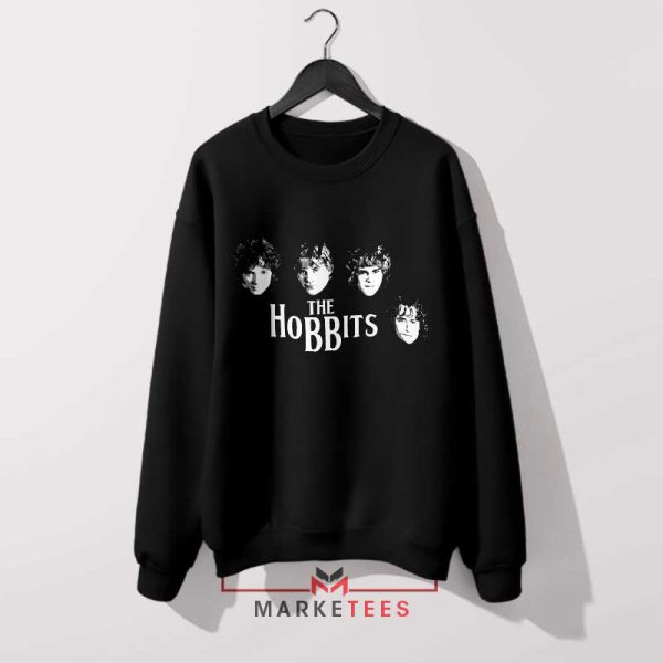 The Hobbit 4 Characters Rock Band Sweatshirt