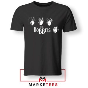 The Hobbit 4 Characters Rock Band Tshirt