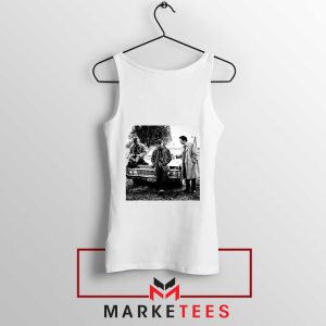 The Impala Winchester Brothers Supernatural White Tank Top