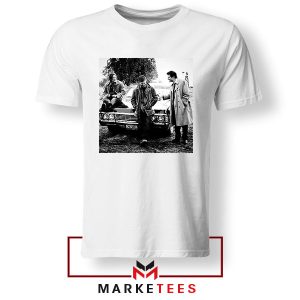 The Impala Winchester Brothers Supernatural White Tshirt