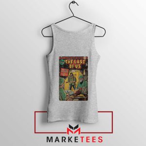 The Last of Us Edition Vintage HBO Poster Grey Tank Top