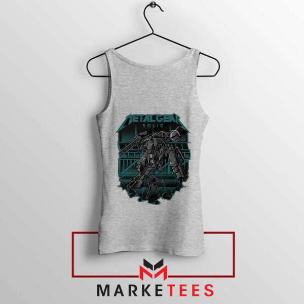 The Legend of Metal Gear Solid Grey Tank Top