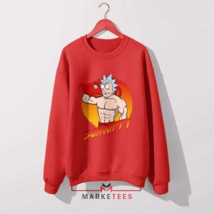 The Lifeguard Morty Baywatch Adventures Red Sweatshirt