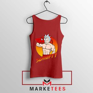 The Lifeguard Morty Baywatch Adventures Red Tank Top