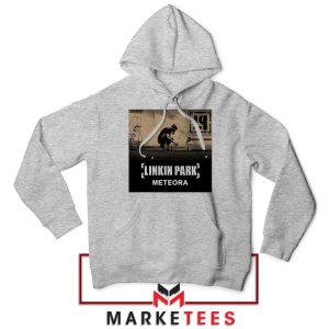 The Meteora Line Album Rock and Style Grey Hoodie