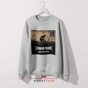 The Meteora Line Album Rock and Style Grey Sweatshirt