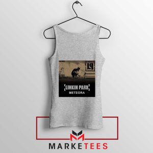 The Meteora Line Album Rock and Style Grey Tank Top