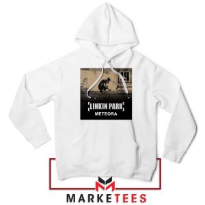 The Meteora Line Album Rock and Style White Hoodie