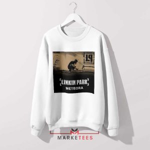 The Meteora Line Album Rock and Style White Sweatshirt