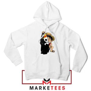 The Pirate King's Thread Luffy White Hoodie