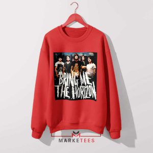 Throne of Darkness Sempiternal BMTH Red Sweatshirt