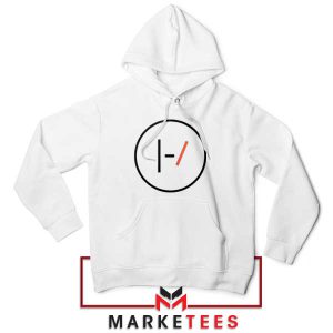 Trench Warfare Blurryface Symbol White Hoodie