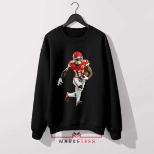 Tyreek Hill Rushing Stats NFL Black Sweatshirt