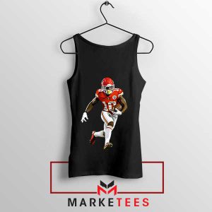 Tyreek Hill Rushing Stats NFL Black Tank Top