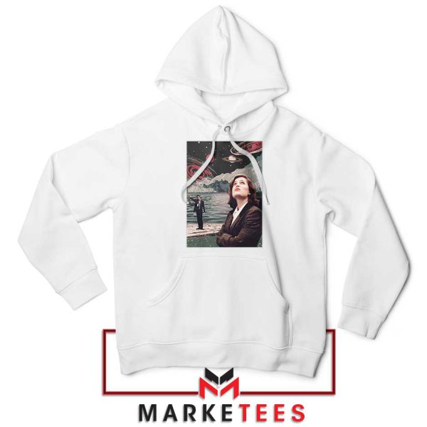 Uncover the Truth Mulder and Scully White Hoodie