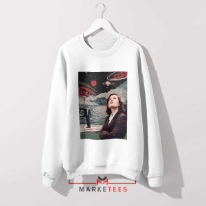 Uncover the Truth Mulder and Scully White Sweatshirt