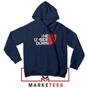 Upside Down Adventure The North Face Navy Hoodie