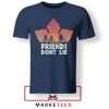 Upside Down Truths Demogorgon Navy Tshirt