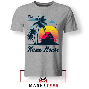 Visit Master Roshi Kame House Grey Tshirt