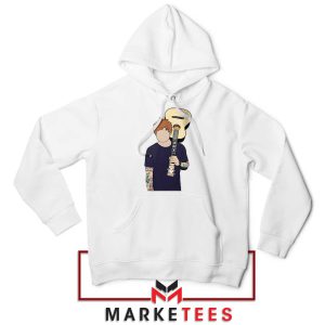 Wear The Legend Ed Sheeran White Hoodie