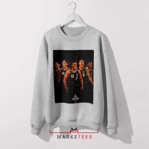 Wear The WNBA Pride Grey Sweatshirt