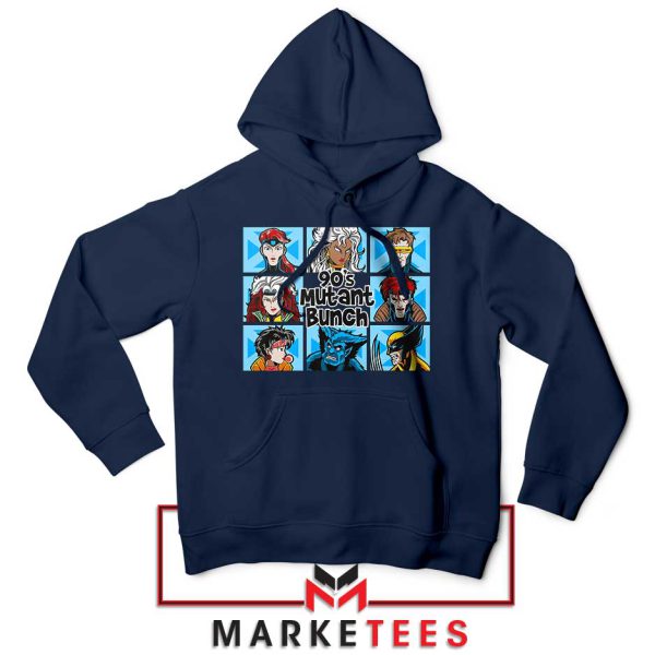 X-Men 1990s The Phalanx Covenant Navy Hoodie