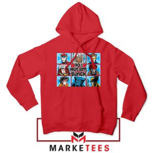 X-Men 1990s The Phalanx Covenant Red Hoodie